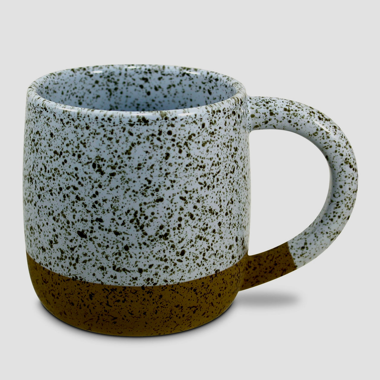 White Rustic Speckle Coffee Mug-18 oz